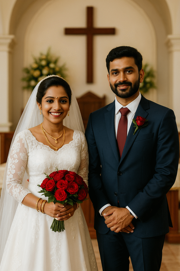 christian wedding website engagement website